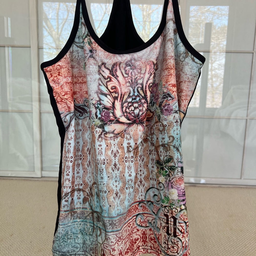 Om My Goodness:  Multicolor Patterned Zen-sational Women's Top
